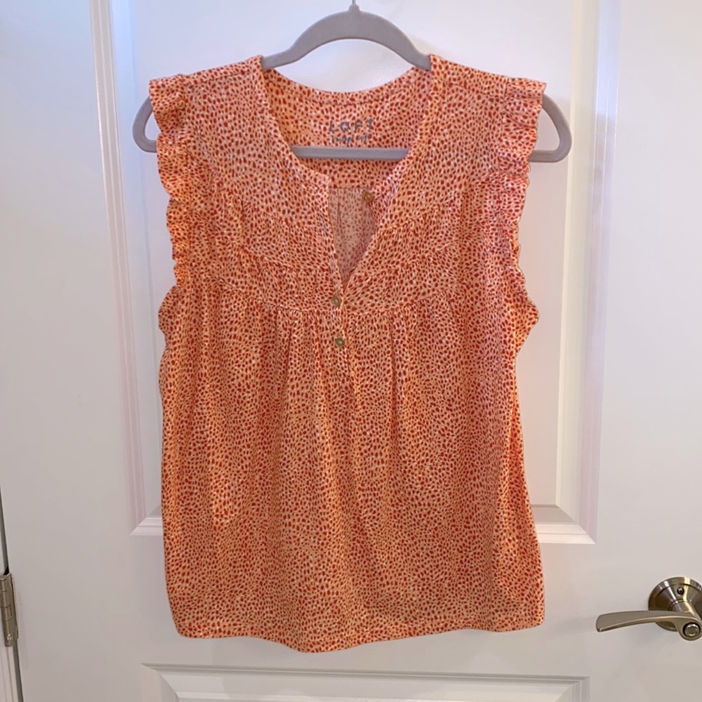 Loft sleeveless top